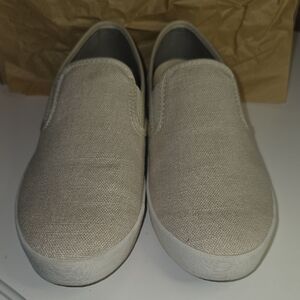 SeaVees Natural Linen Slip-On Sneakers